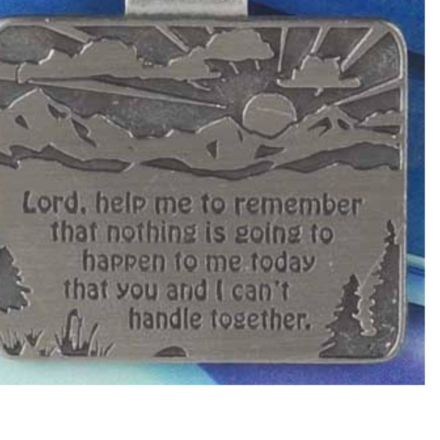VISOR CLIP LORD HELP ME REMEMBER METAL