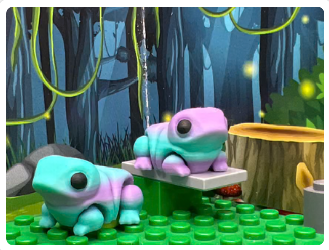 Frog Fidget Friend - Includes Play Scene