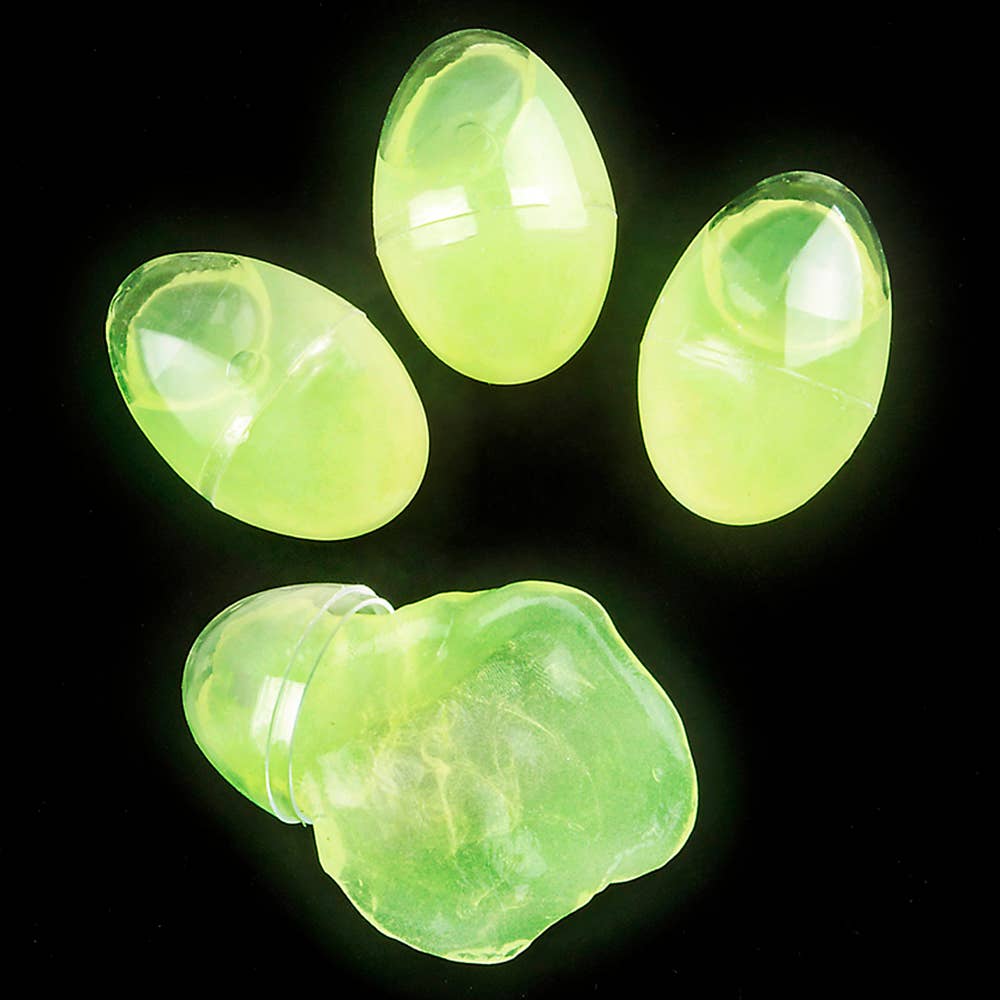 2" GLOW IN THE DARK PUTTY EGG