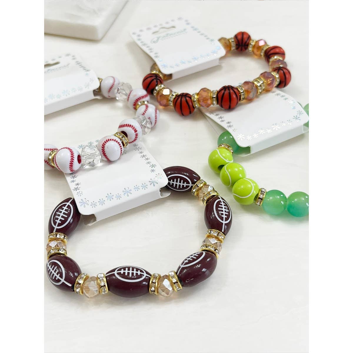 Sports Theme Stretch Bracelet