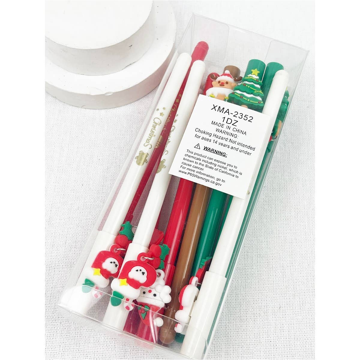Christmas Character Charm Ballpoint Pen