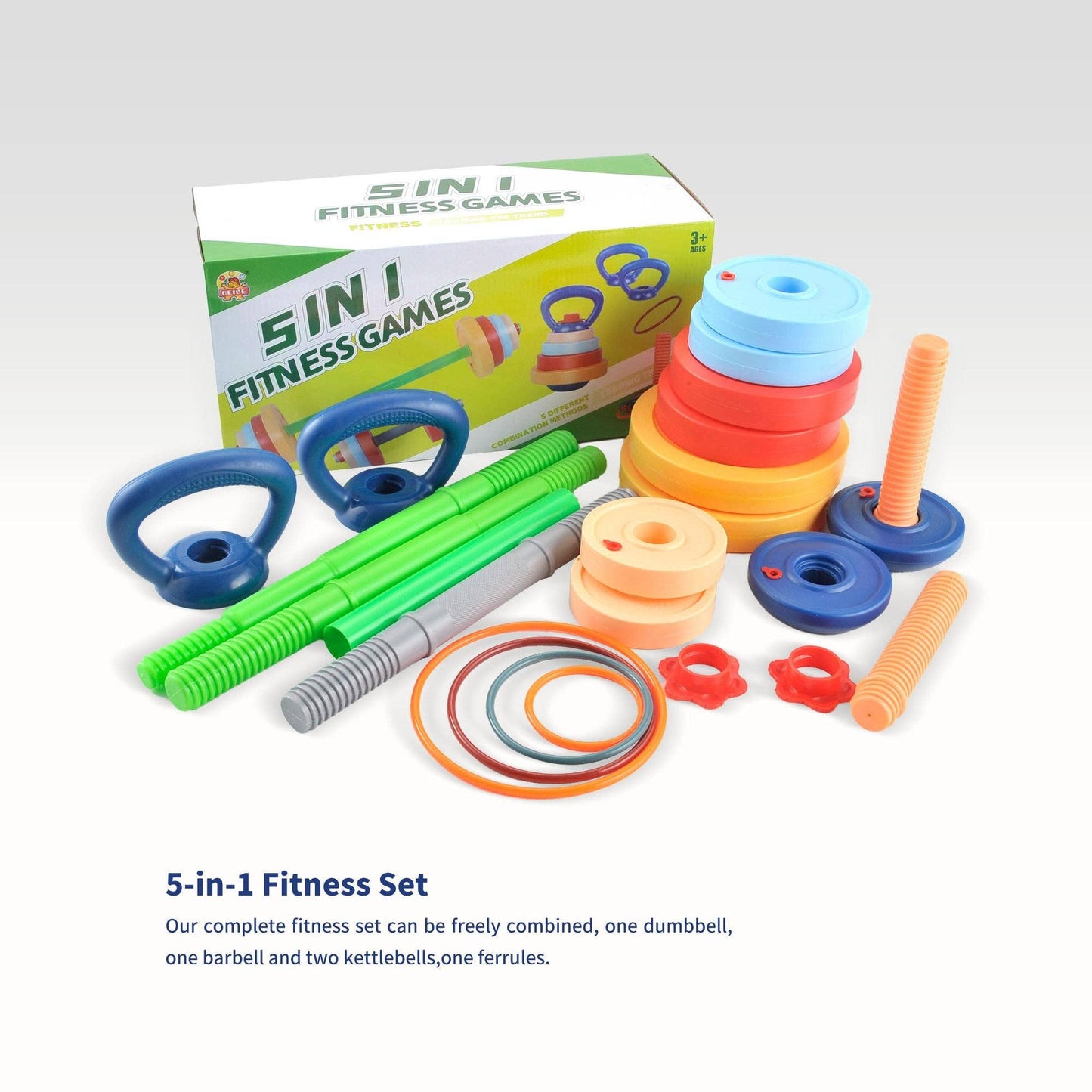 Kids Toy Weights Playset