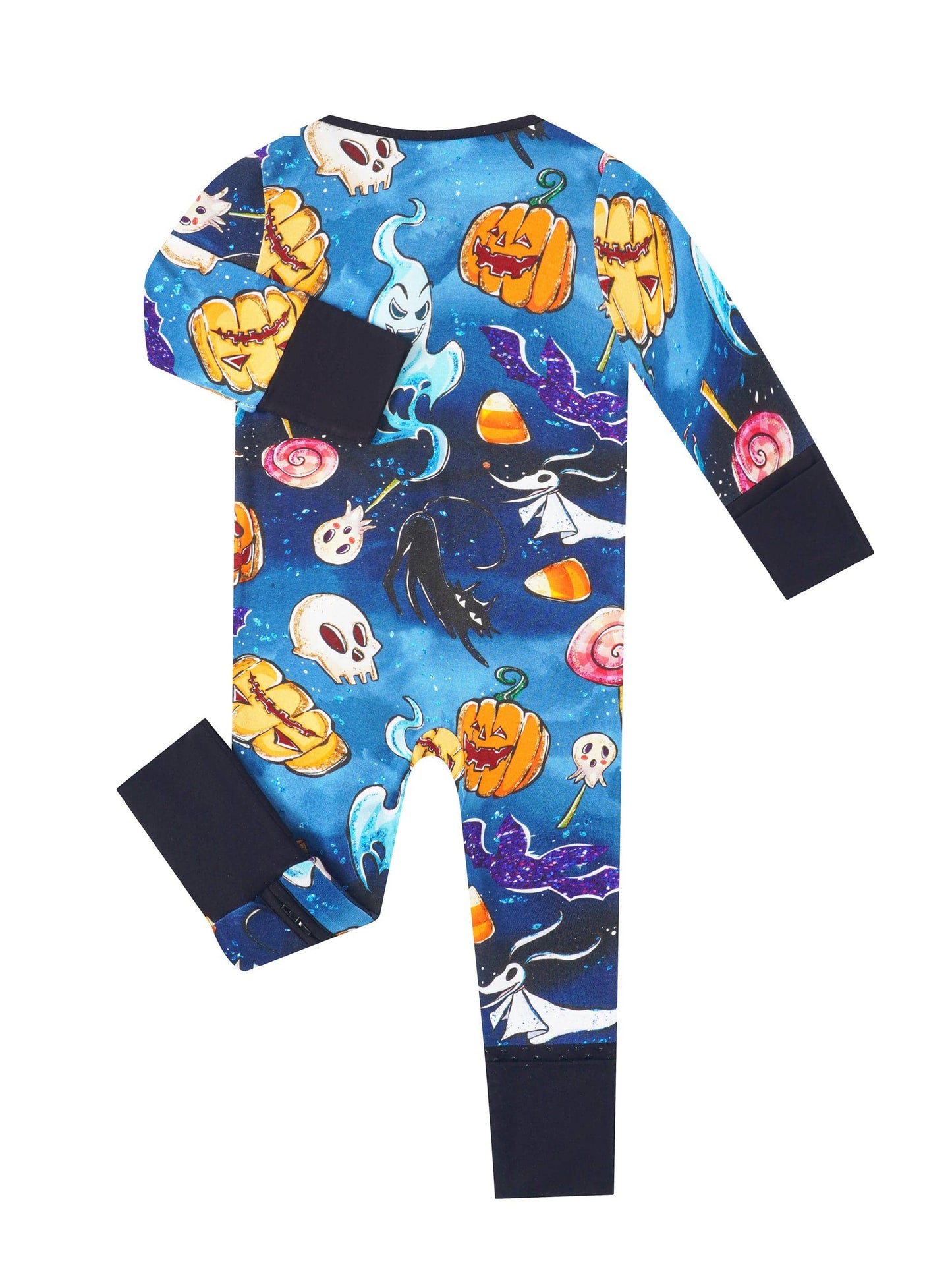 Charlie Play Ghosts & Goblins - Bamboo Zippy Romper