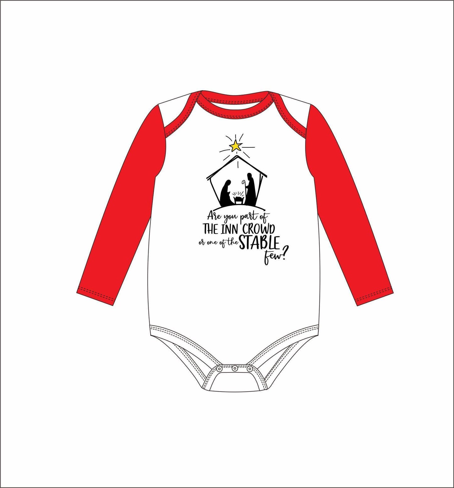 Kids Are You A Part Of The Inn Crowd Onesie, Size NB