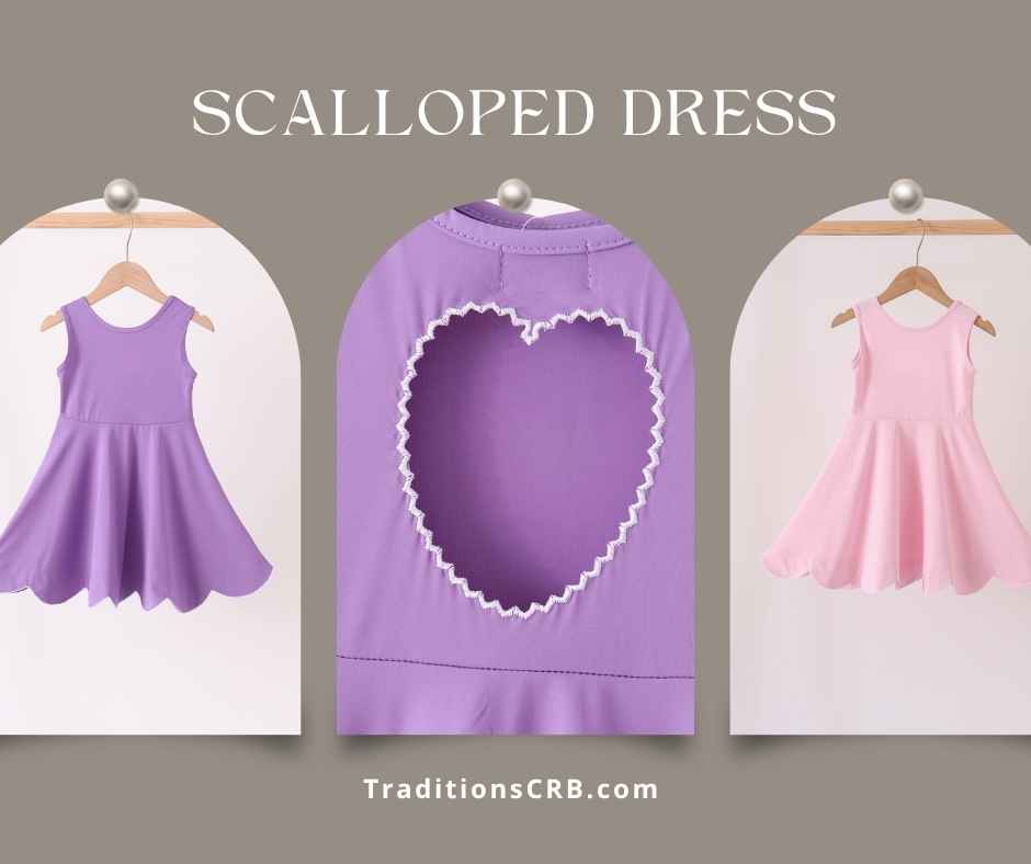 Scalloped Dress
