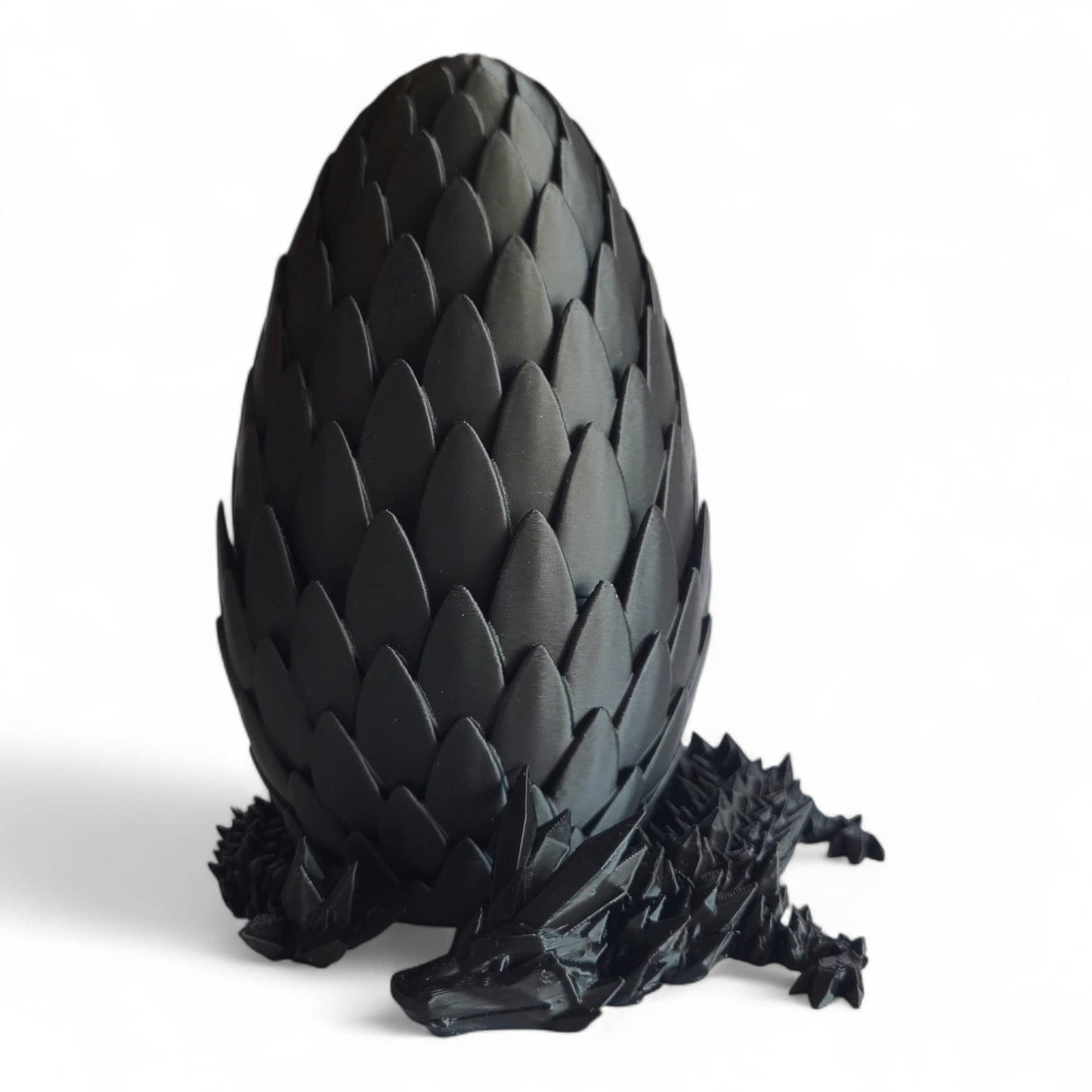 3D Printed 12" Dragon and 6" Egg
