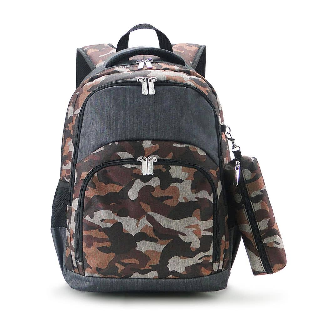 K230 | COMFORT BACKPACK 2PCS - CAMO