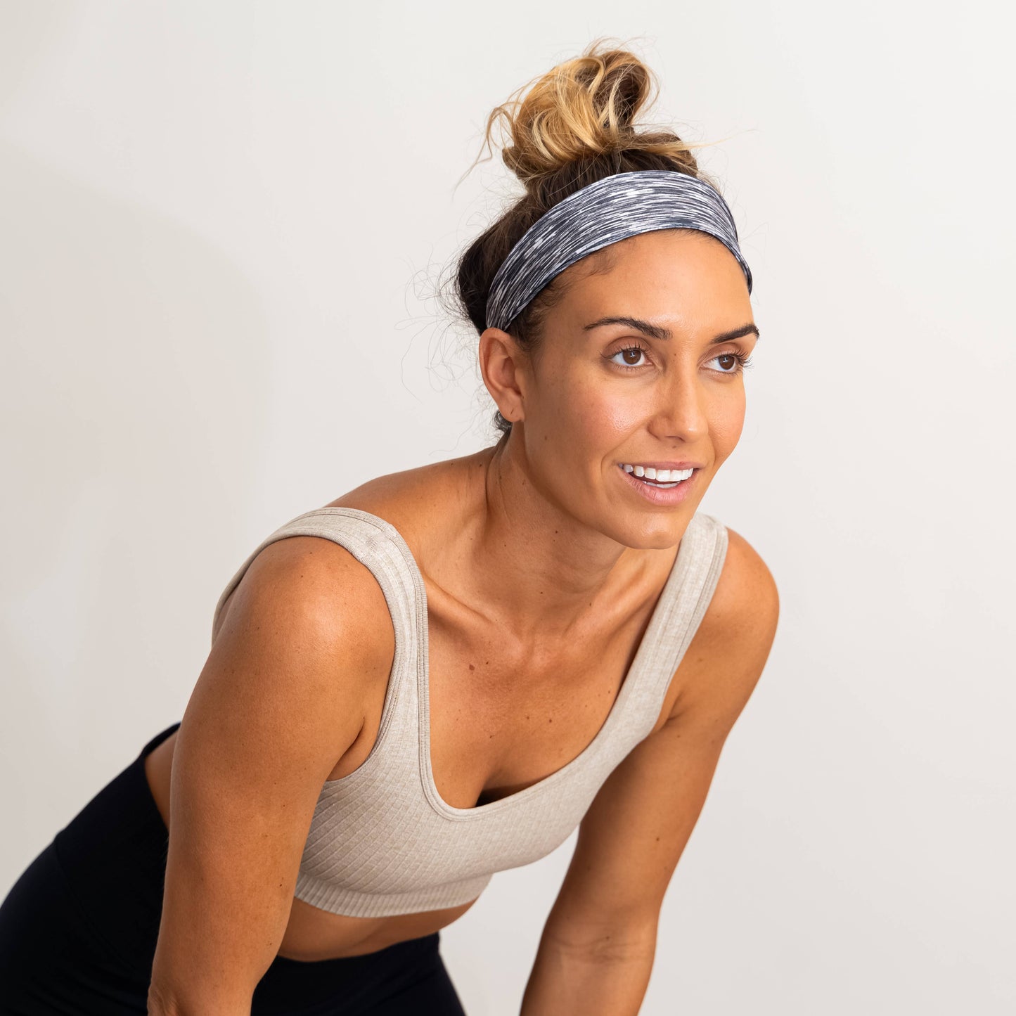 Adjustable No Slip Mesh Sport Headbands - Athletic Hair Band