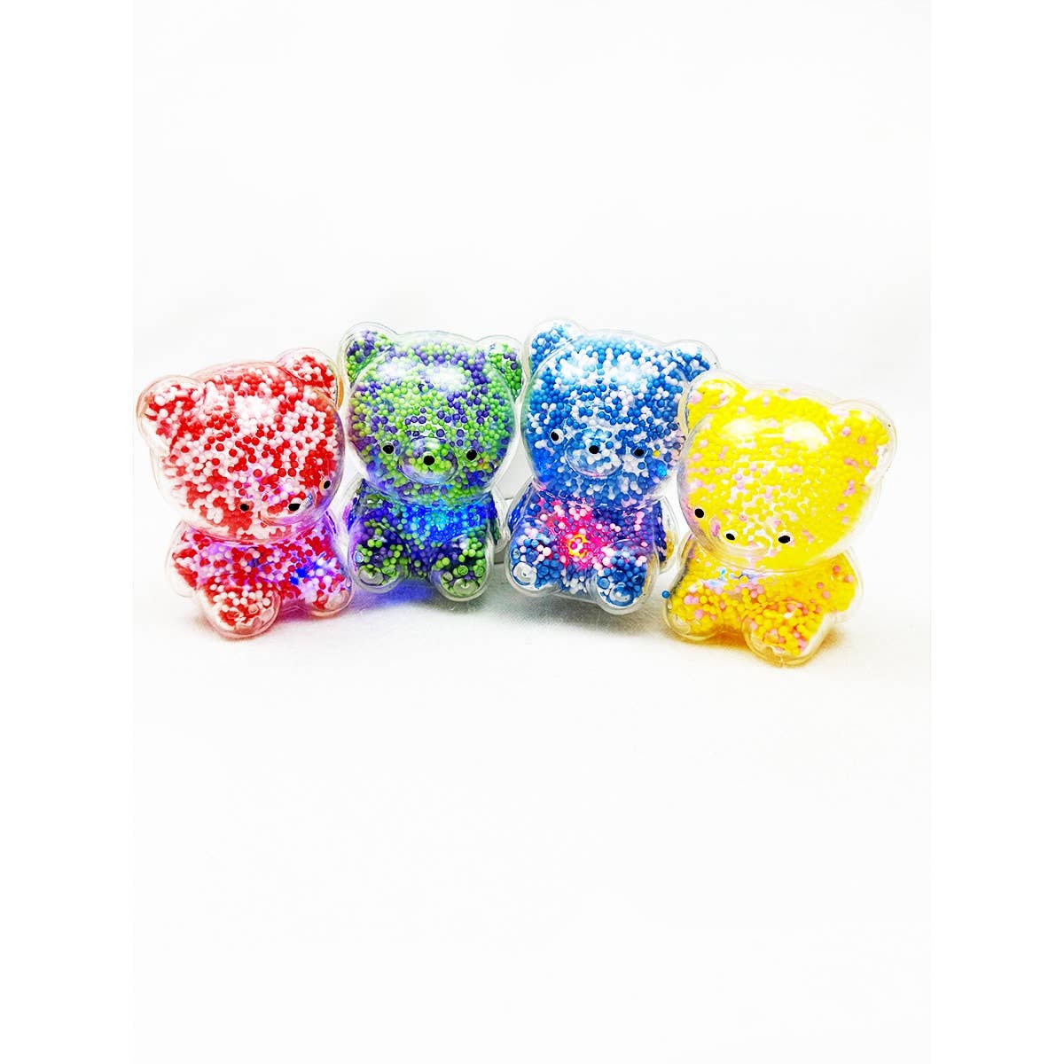Light Up Bead Filled Bear Squishy