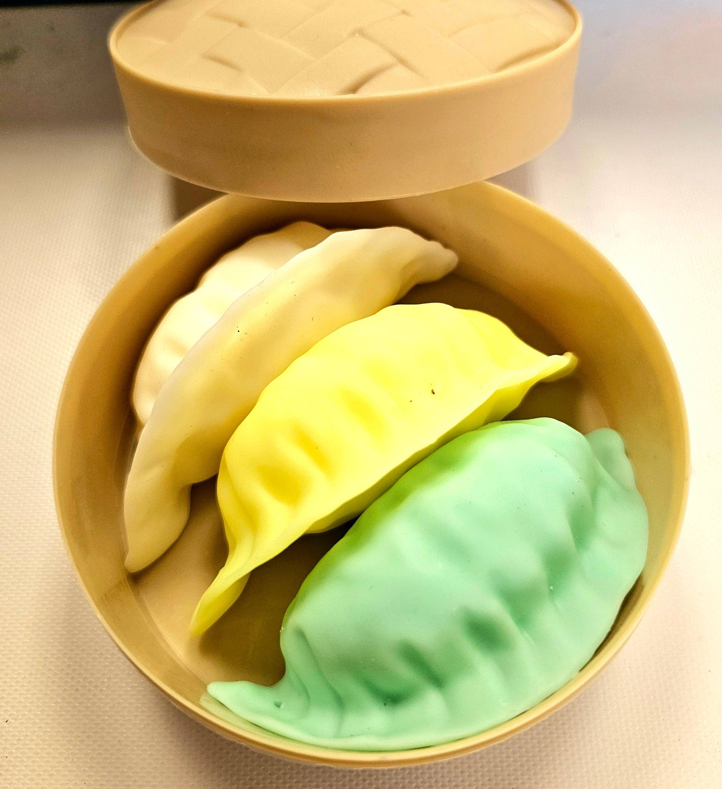 TPR Rainbow Dumpling  Squishy Fidget Toy for Stress Relief