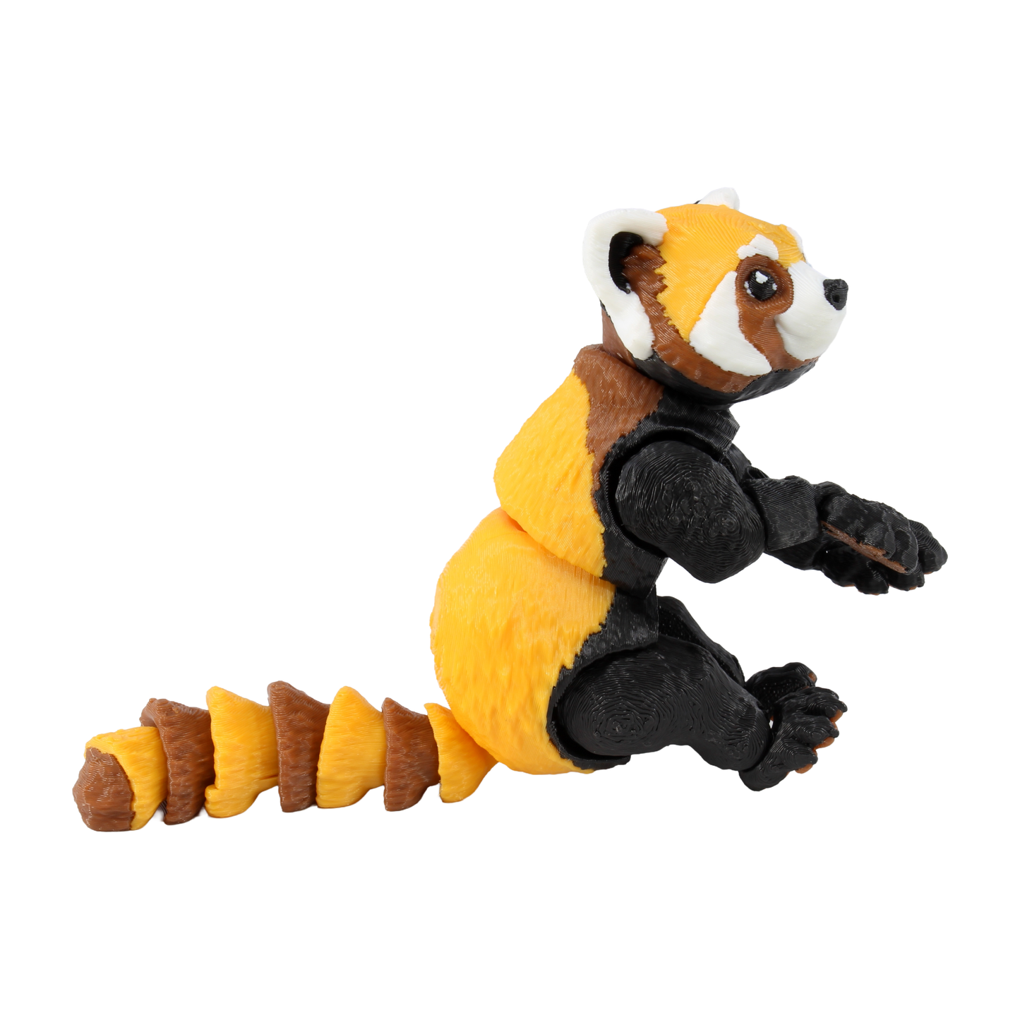 5.5 inches Large 3D Printed Articulated Red Panda