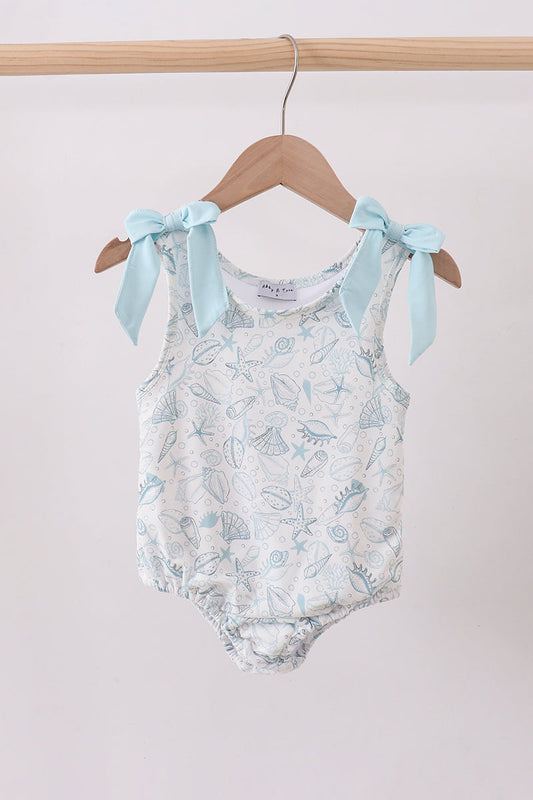 Sea shell  bow swimsuit