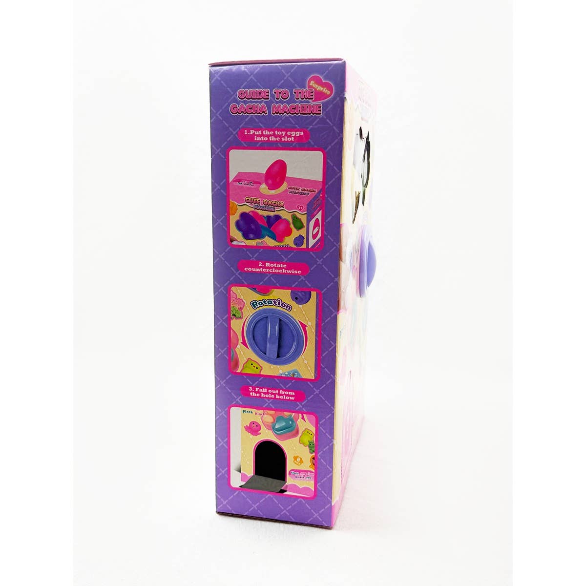 Cute Gacha Machine Squishy Toy Set