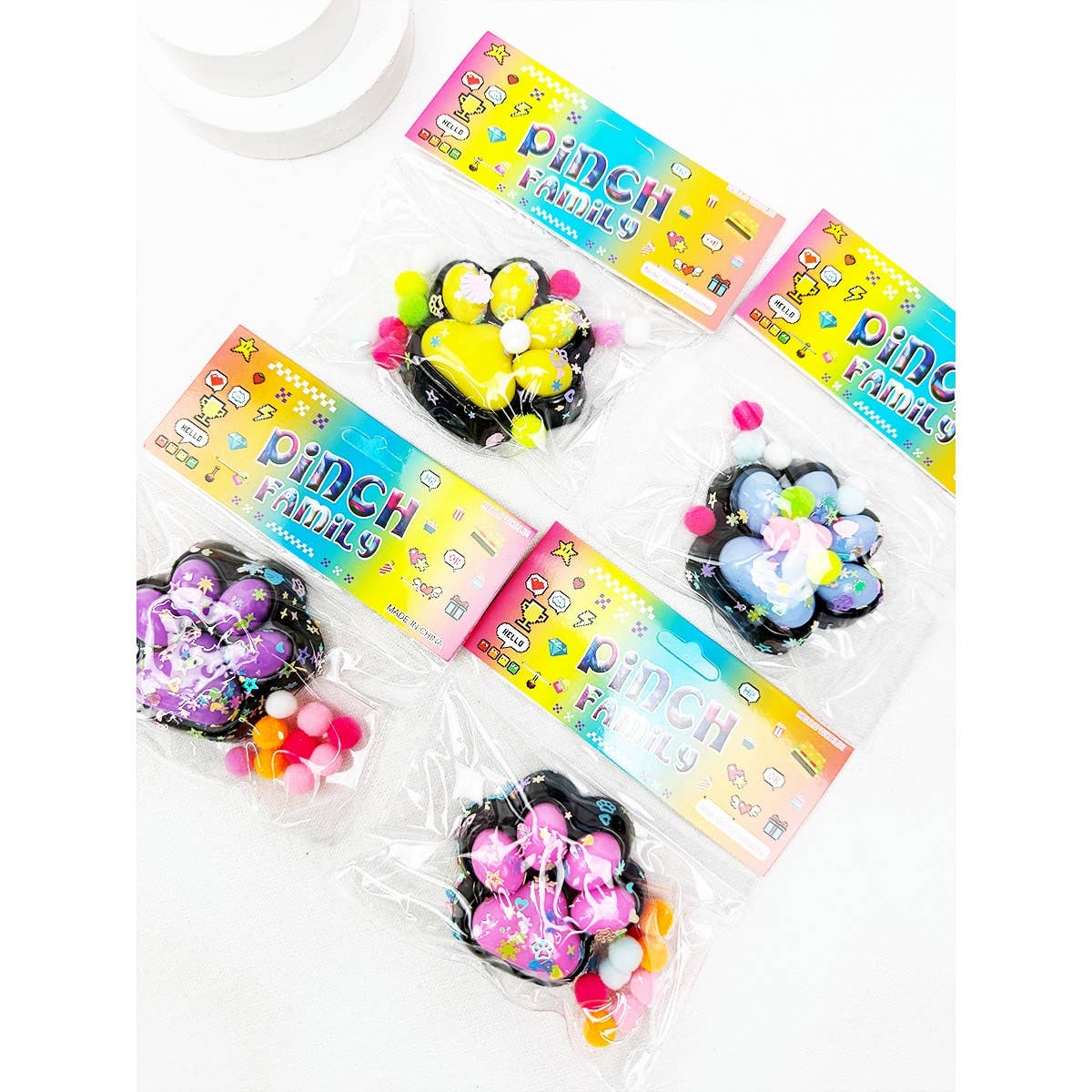 Jelly Like Cat Paw Squishy Toy