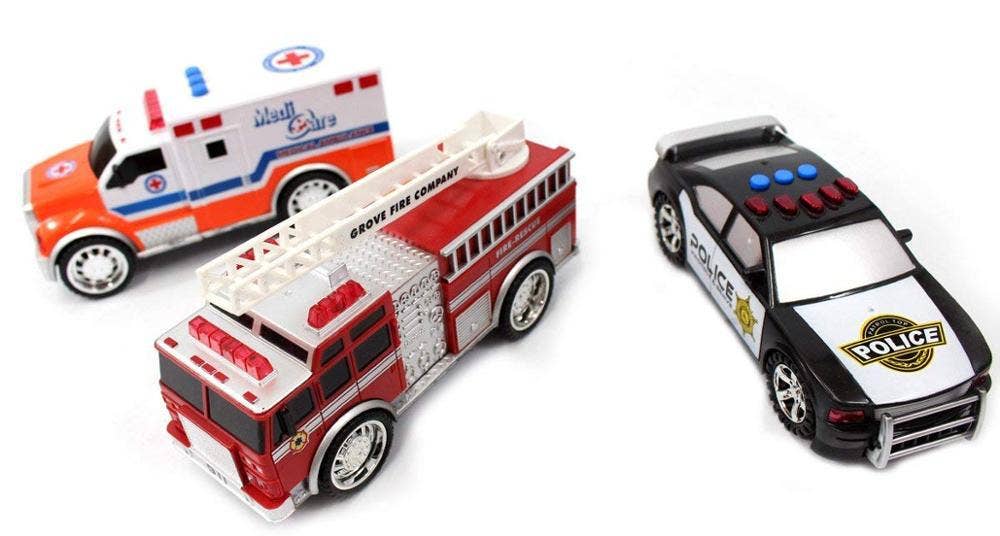 3-in-1 Emergency Vehicle Toy