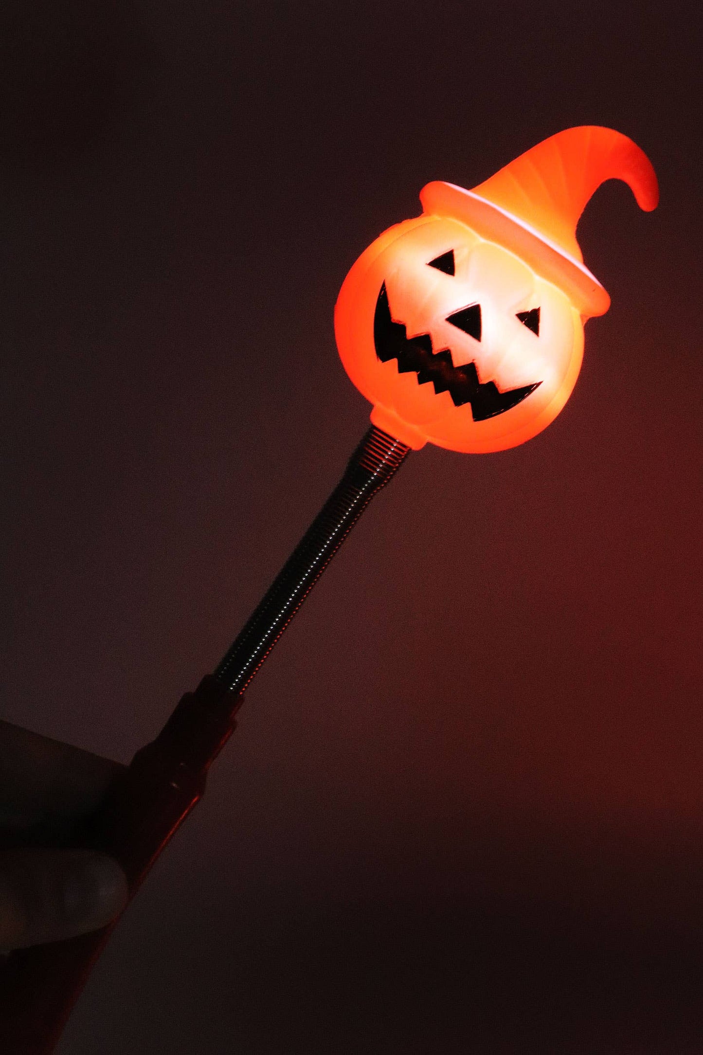 Halloween Head Dangle Spring Led Light Wand