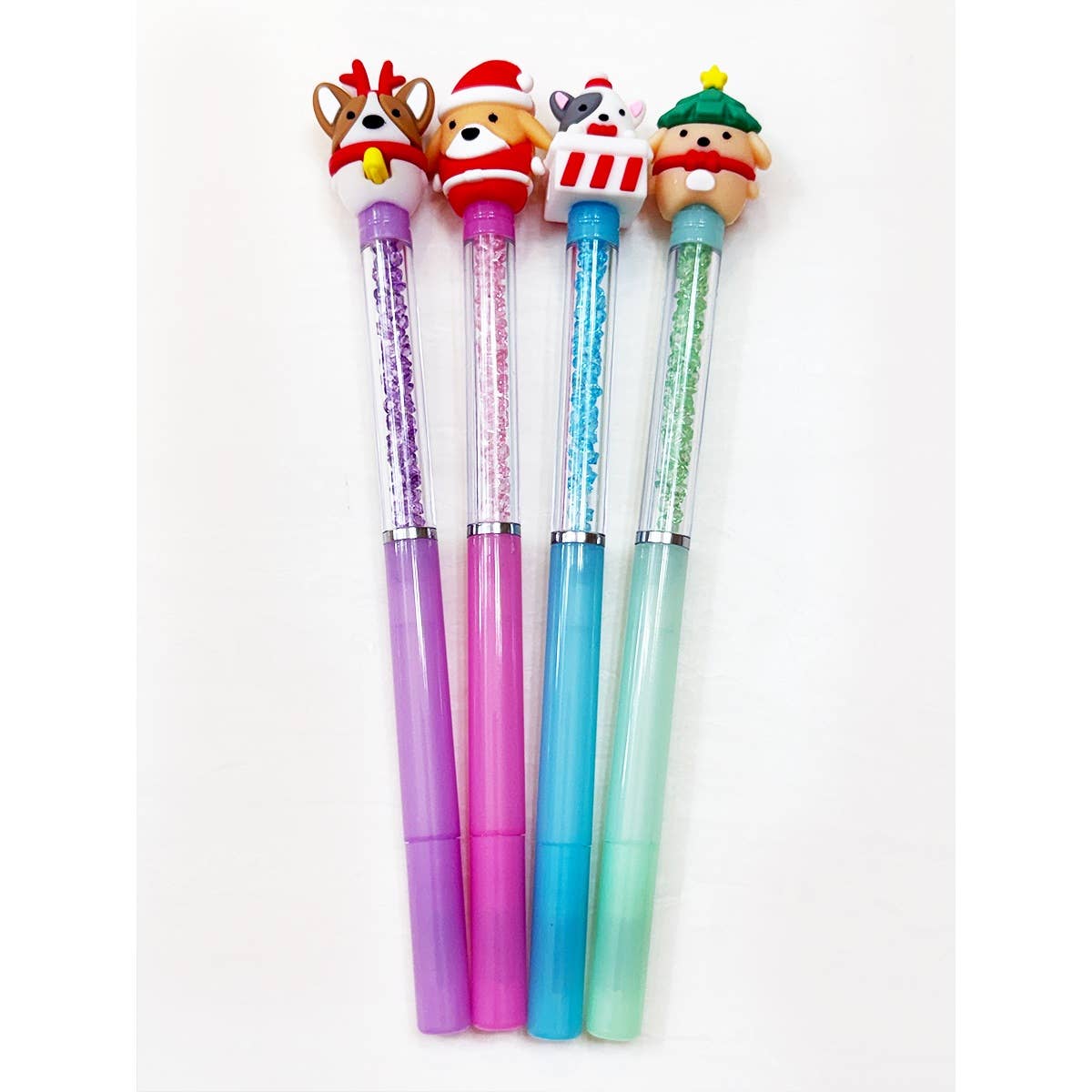 Christmas Theme Gem Ball Point Pen