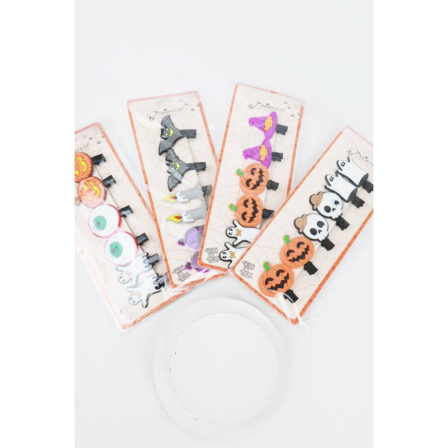 Silicon Halloween Theme Hair Clip