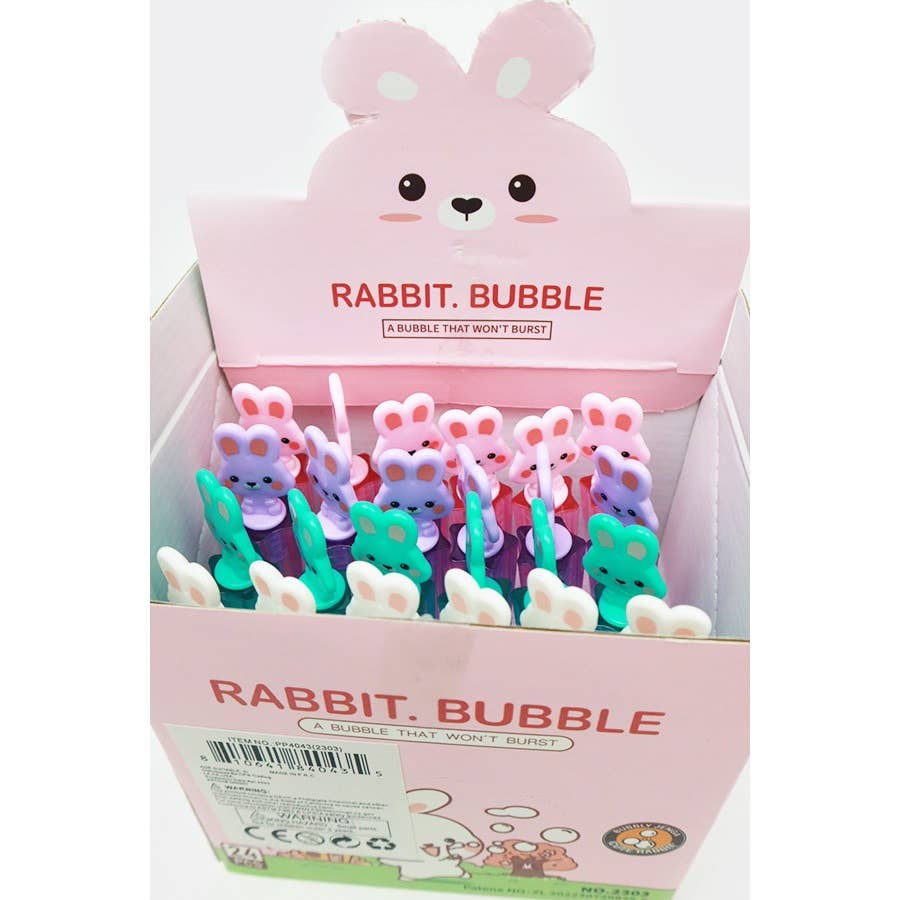 Rabbit Bubble Stick Toy
