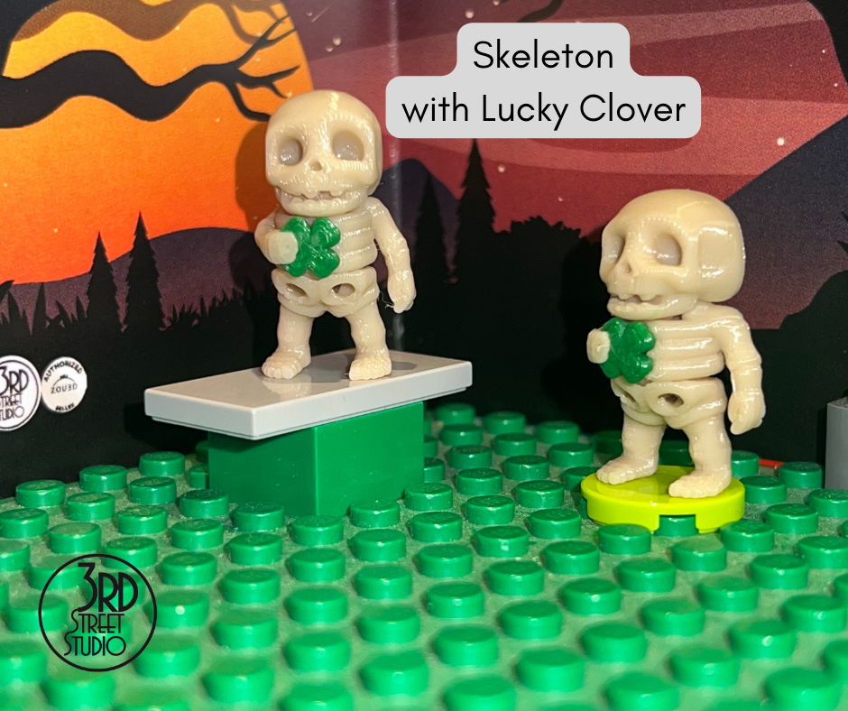Skeleton - Fidget Friend - Includes Play Scene