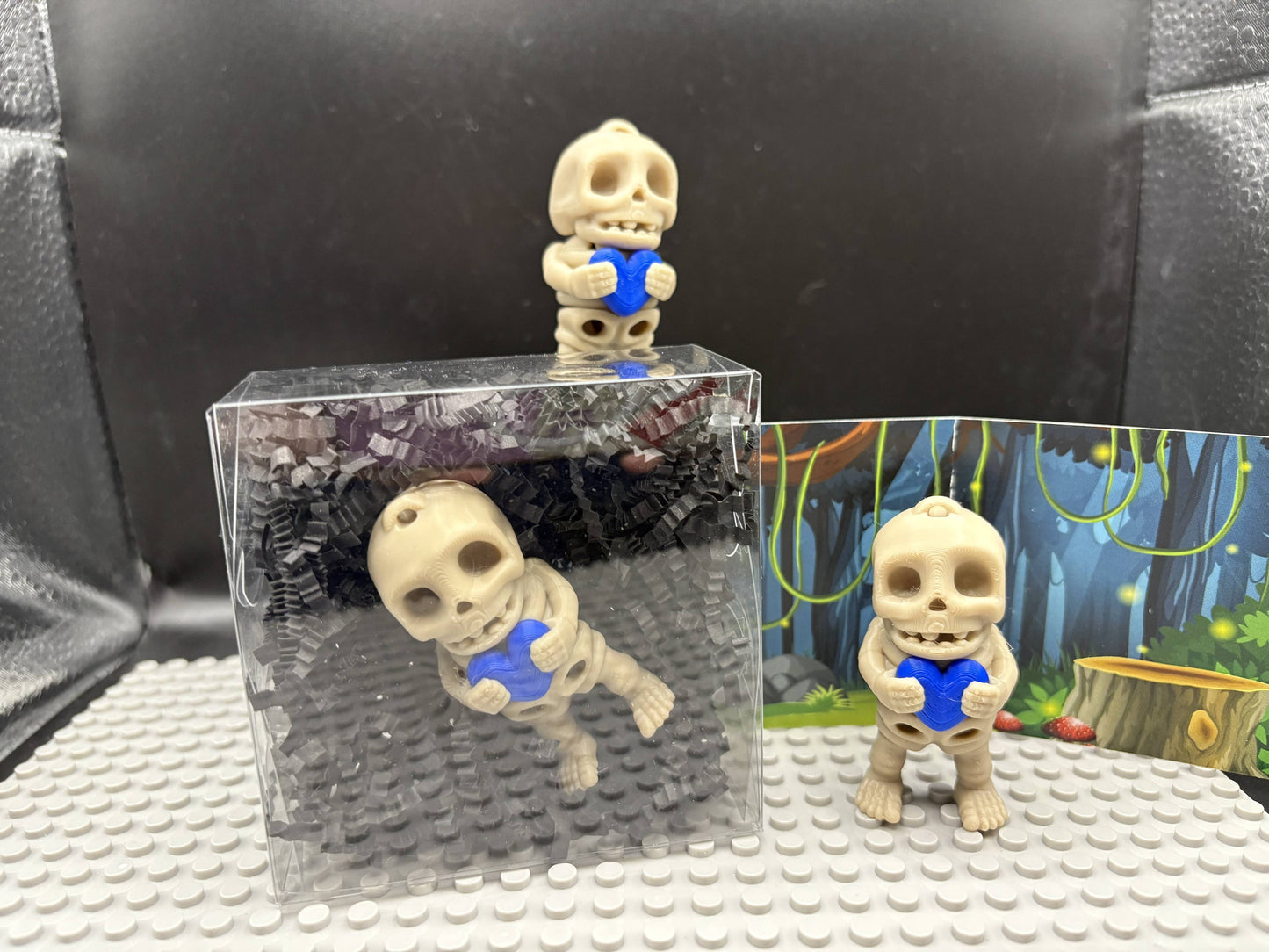 Skeleton - Fidget Friend - Includes Play Scene