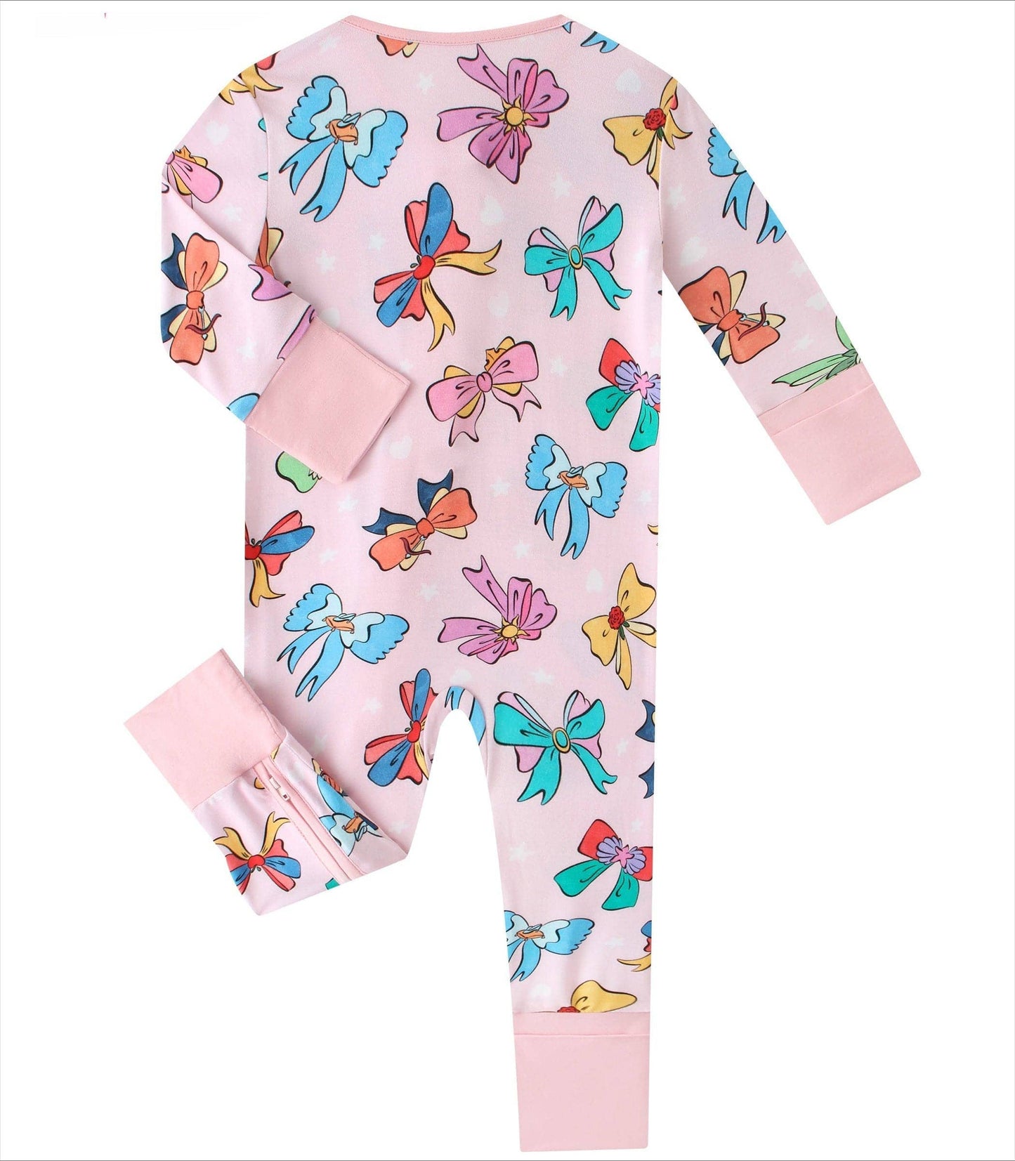 Posh TOT Royal Bows Bamboo Baby Convertible Zippy Romper  CINCO DE MAYO PROMO - FINAL SALE