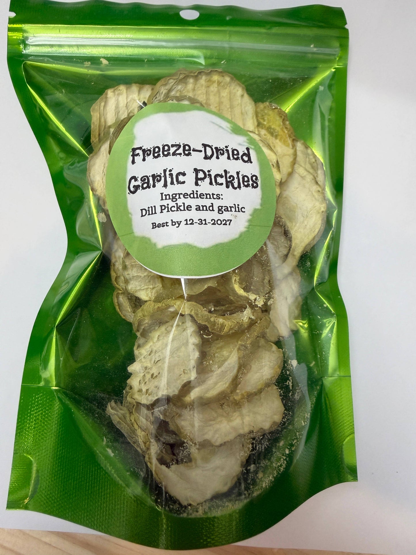Freeze Dried Garlic Ranch Pickles