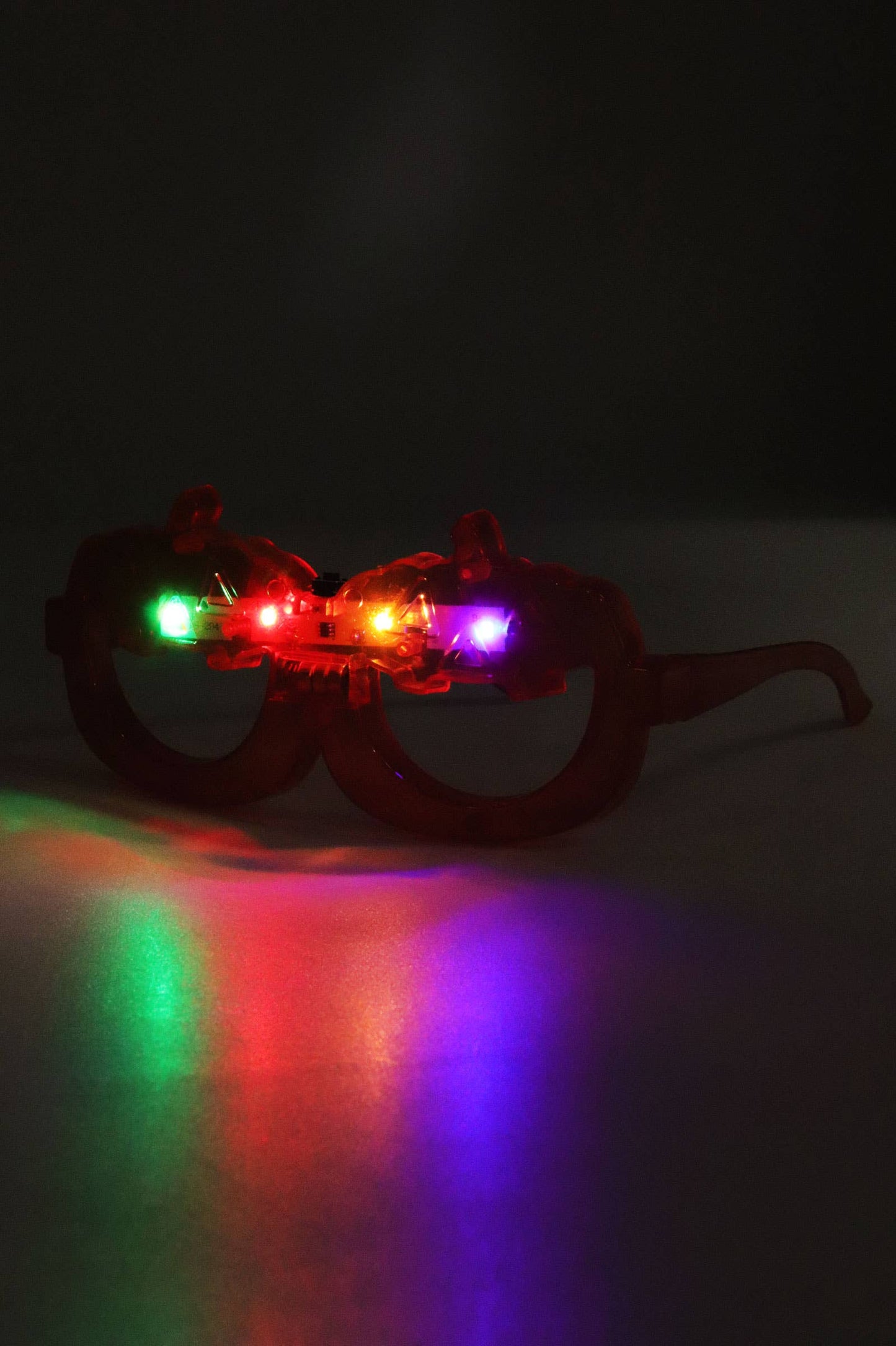 Halloween Pumpkin Translucent Led Light Glasses