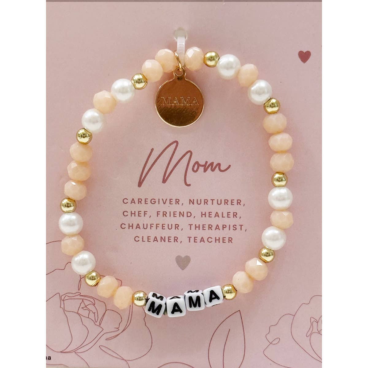 Mix Beads MAMA Inpirational Bracelet