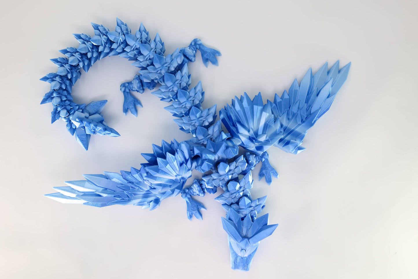 Large 3D Printed Dragons with Wings – Assorted Colors