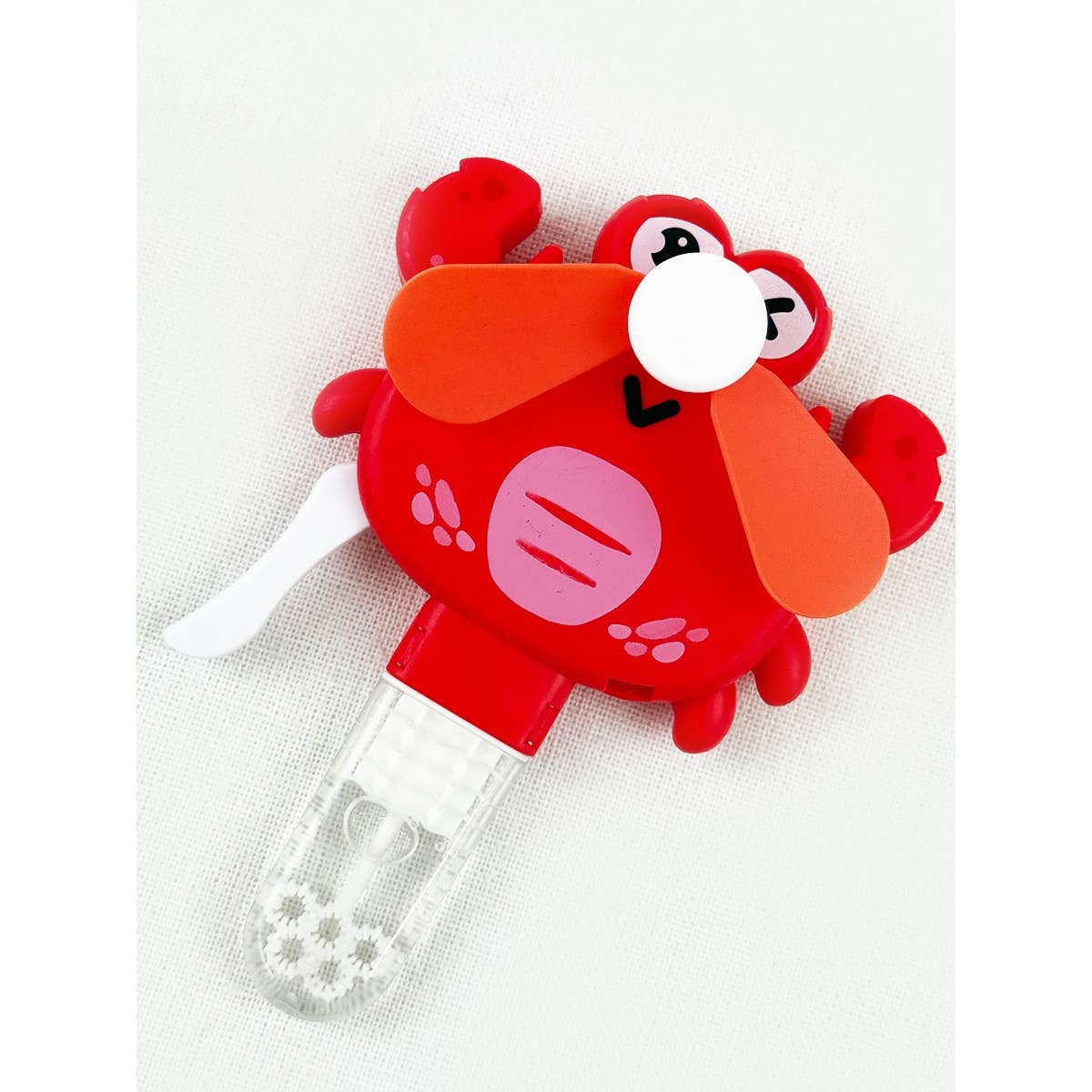 Mini Hand Press Fans with Bubble