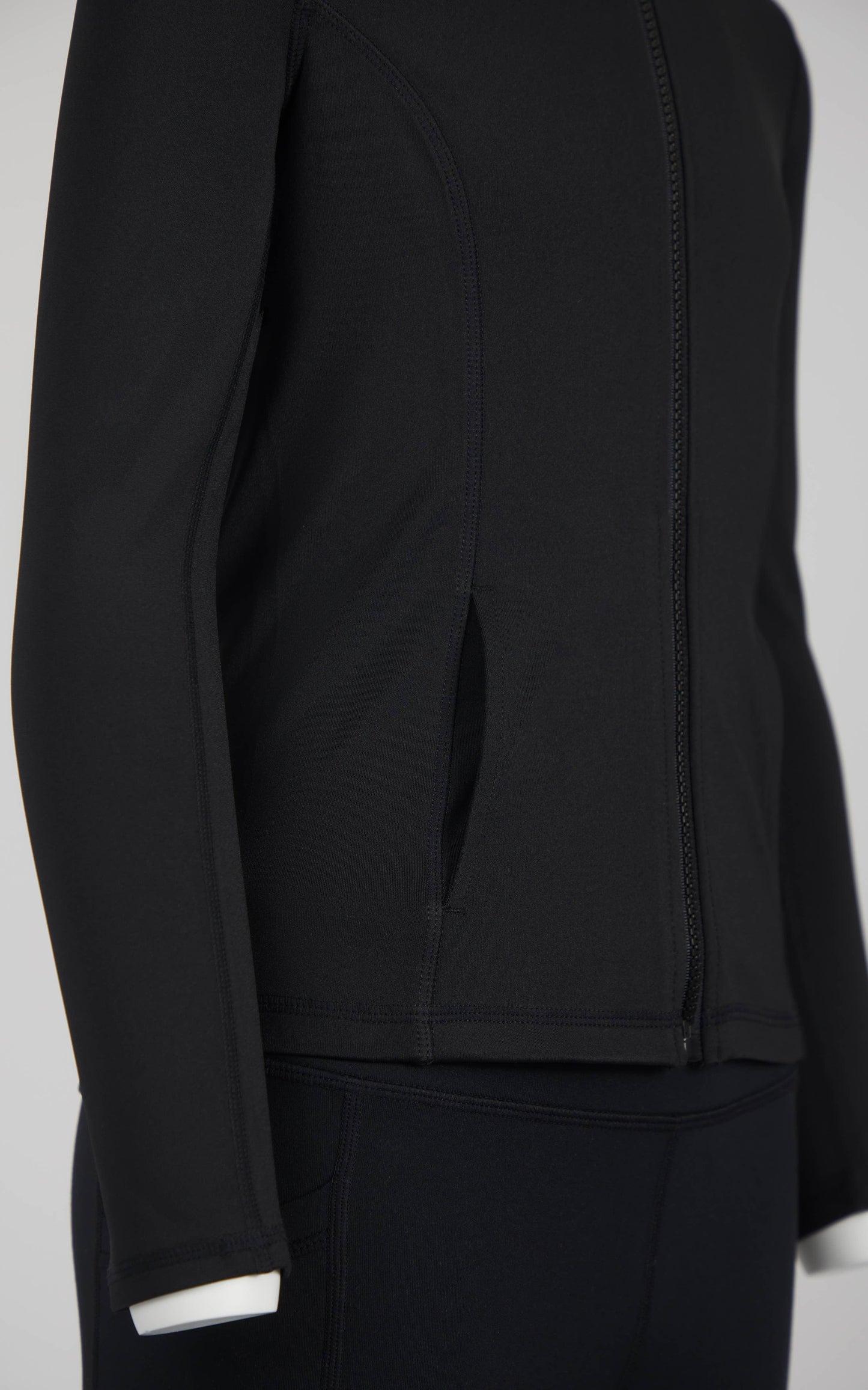 Girls Zipper Active Jacket with Pockets