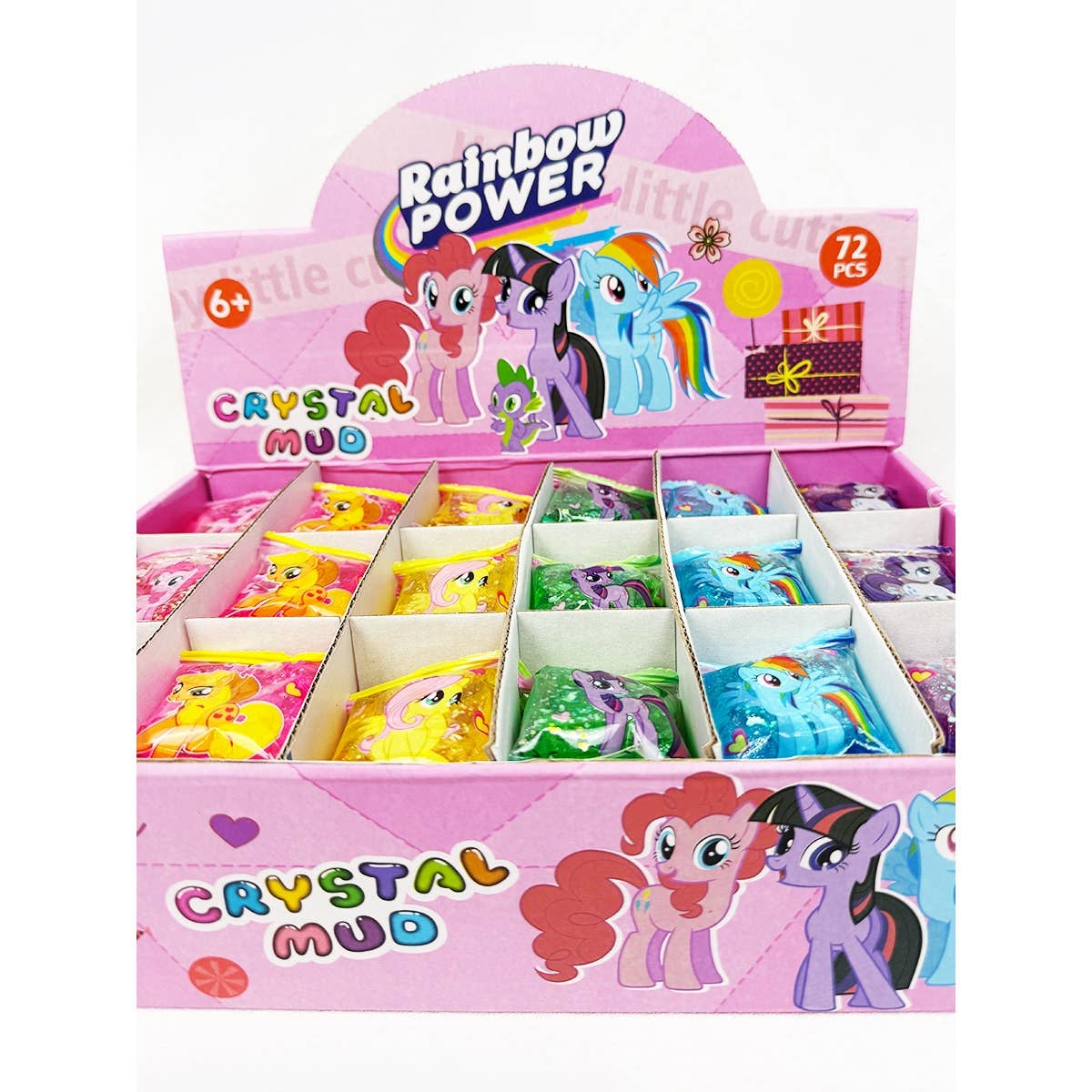 Rainbow Power Pocket Size Crystal Mud Slime