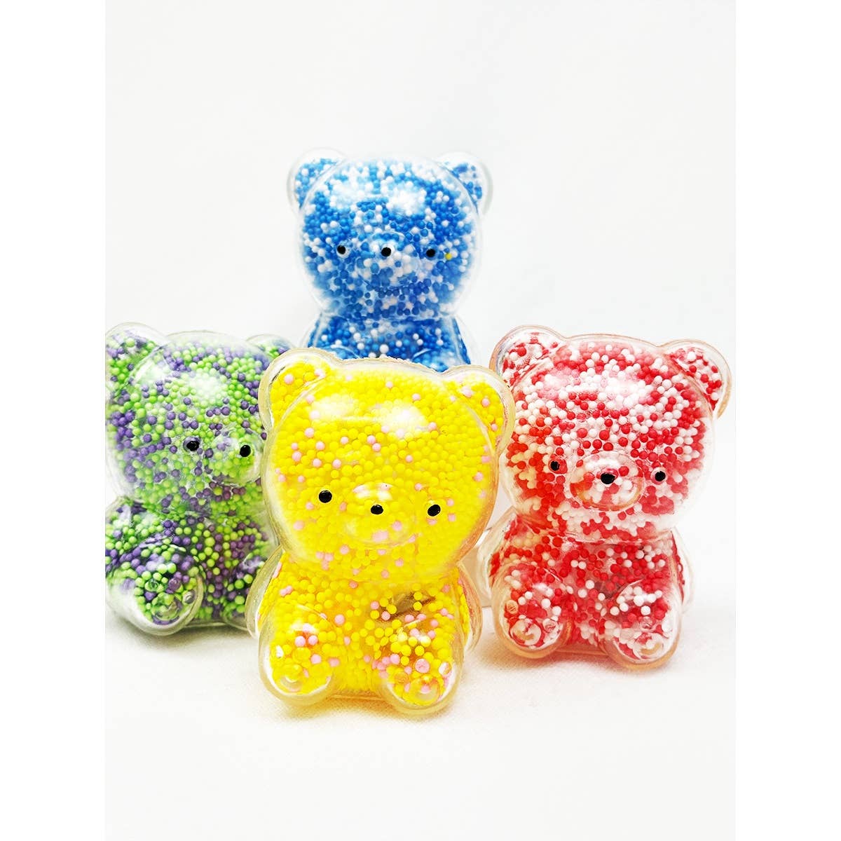 Light Up Bead Filled Bear Squishy