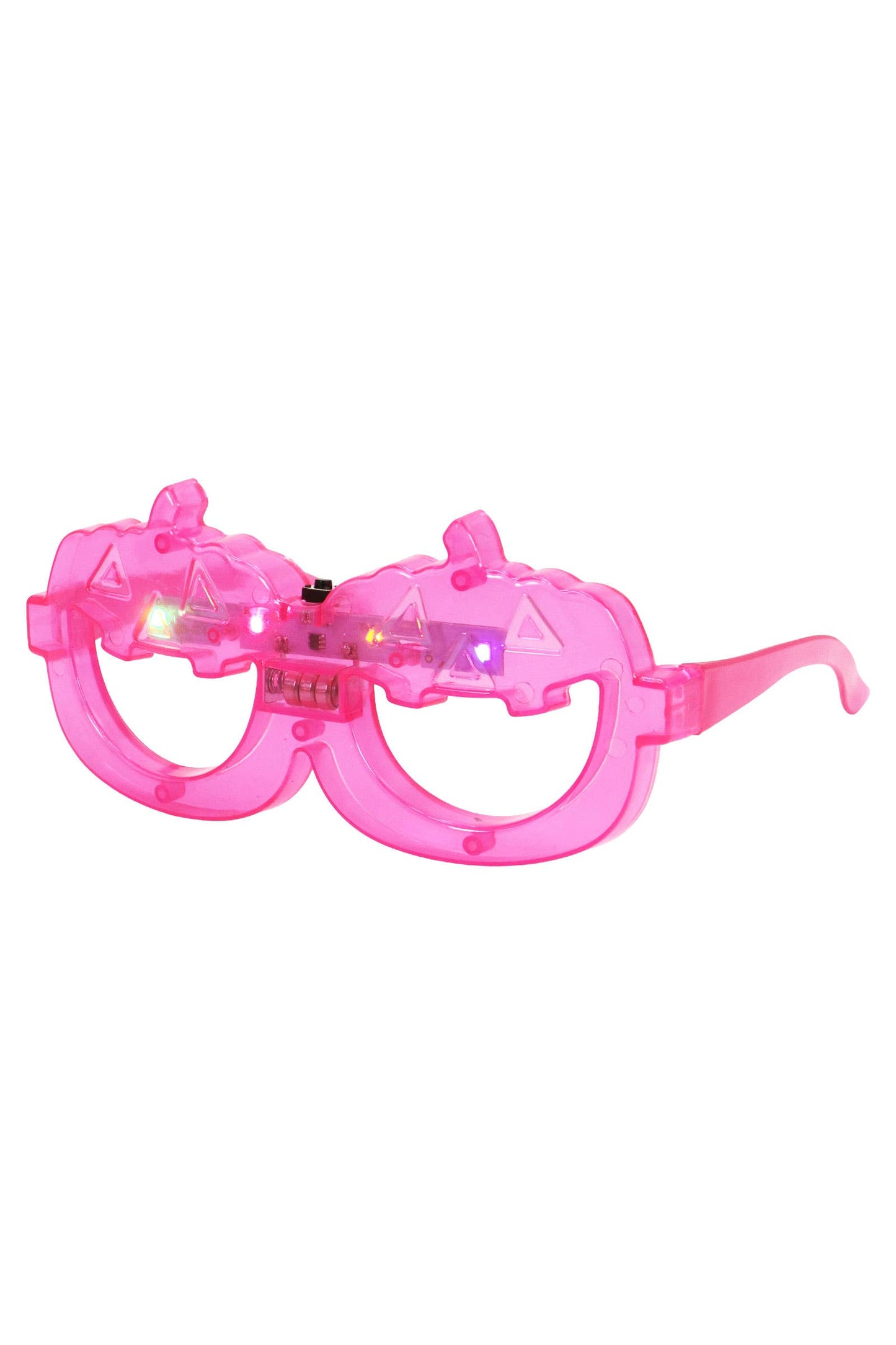 Halloween Pumpkin Translucent Led Light Glasses