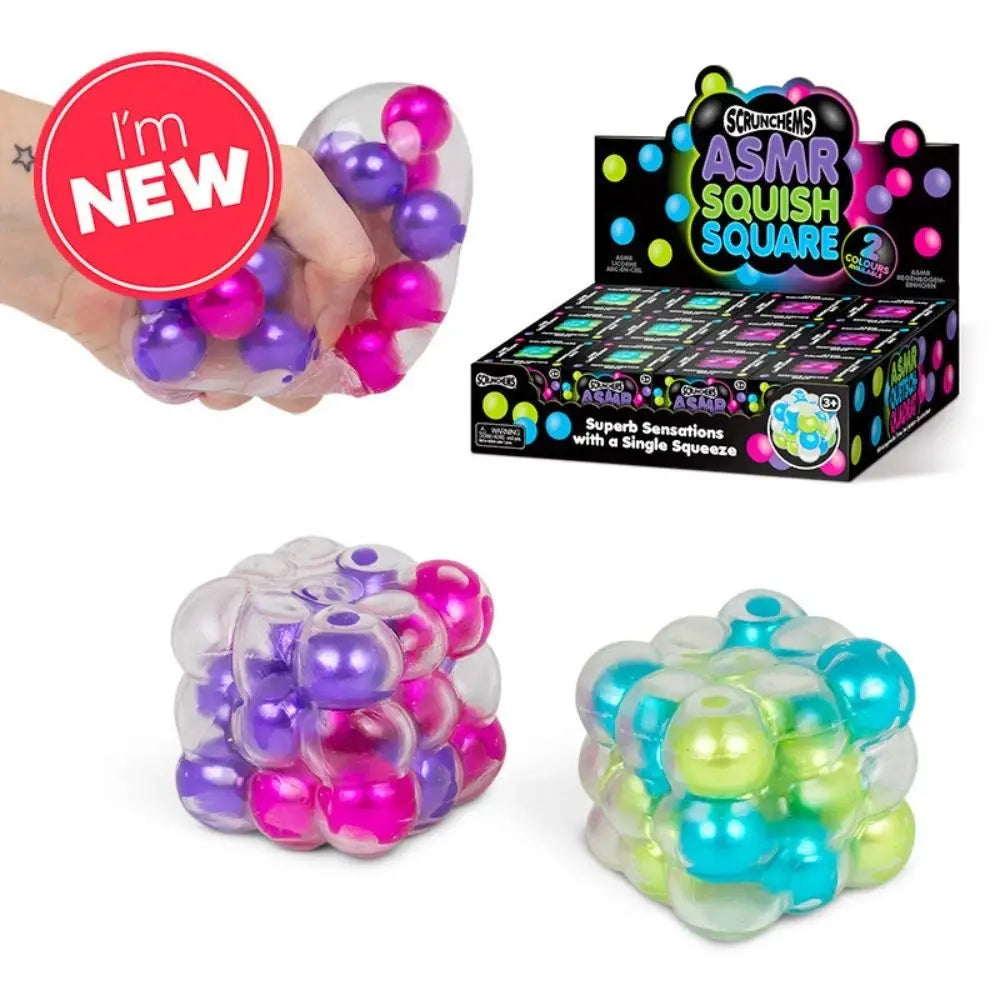 Scented ASMR  Bead Crunchy Squishy, Stress Relief Fidget Toy