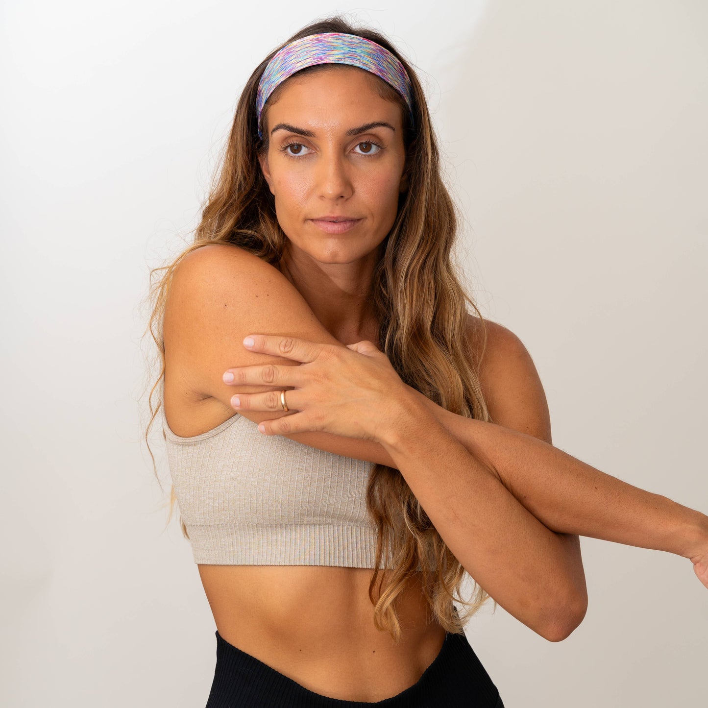Adjustable No Slip Mesh Sport Headbands - Athletic Hair Band