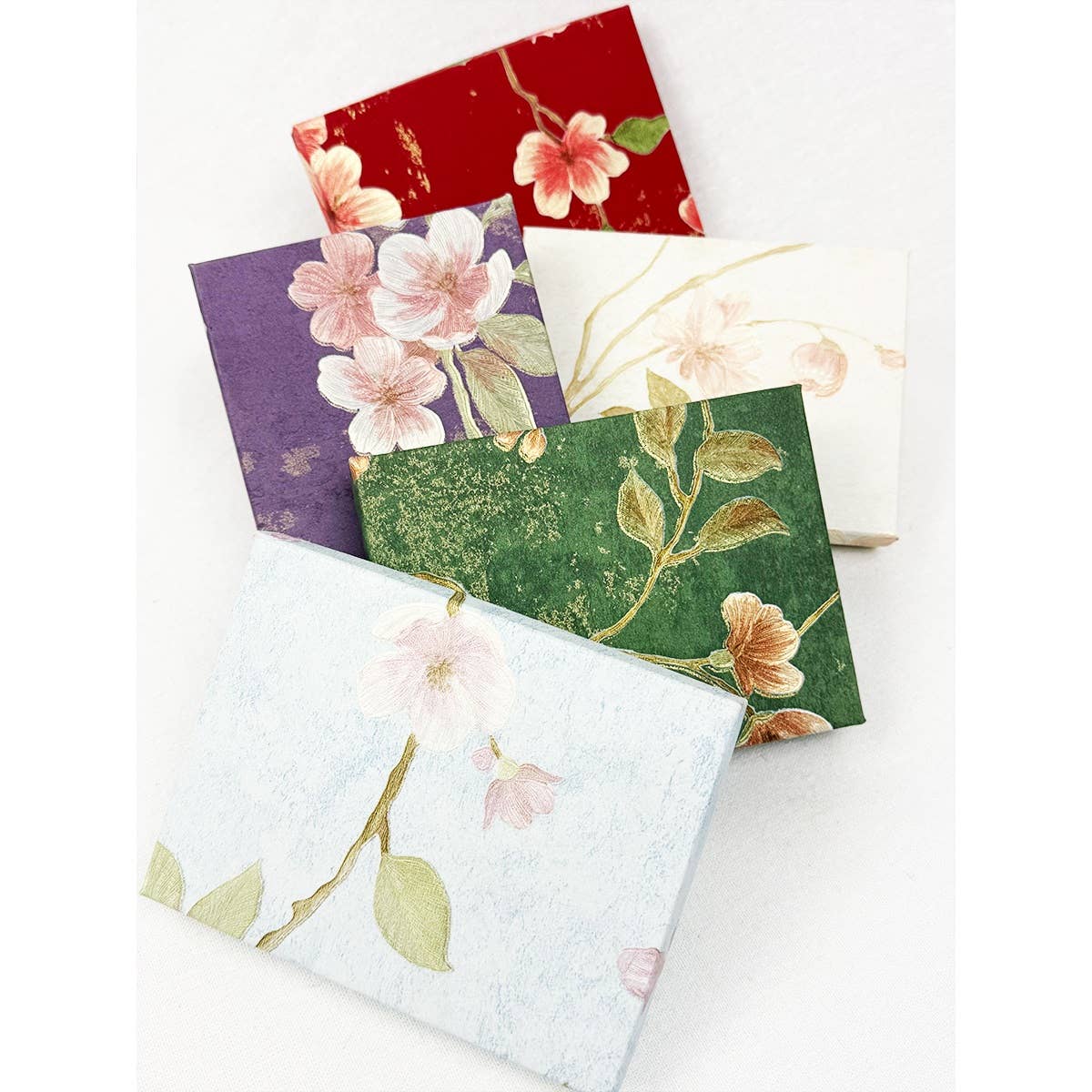 Elegant Floral Jewelry Gift Box Set