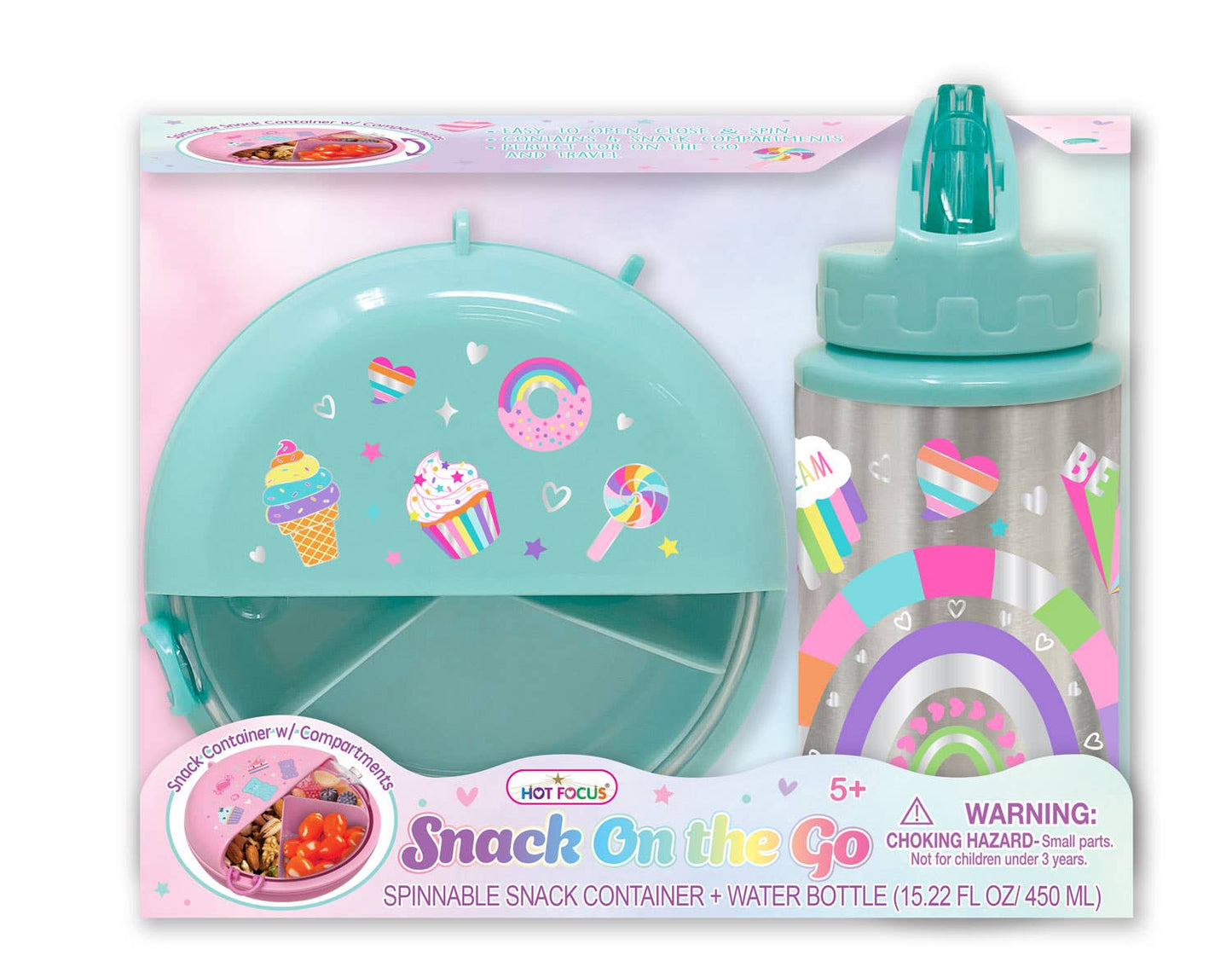 Snack on the Go, Rainbow (15. 22FL.OZ/450mL)