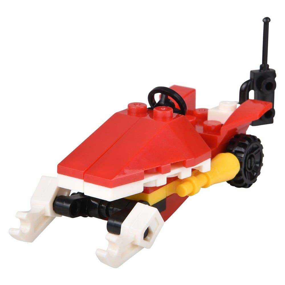 3" BUILDING BLOCK FIRE RESCUE ASSORTMENT - LLB Toys