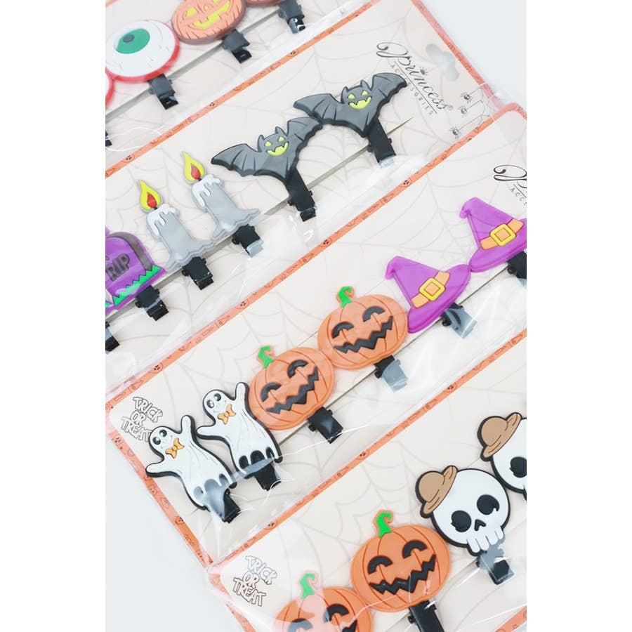 Silicon Halloween Theme Hair Clip