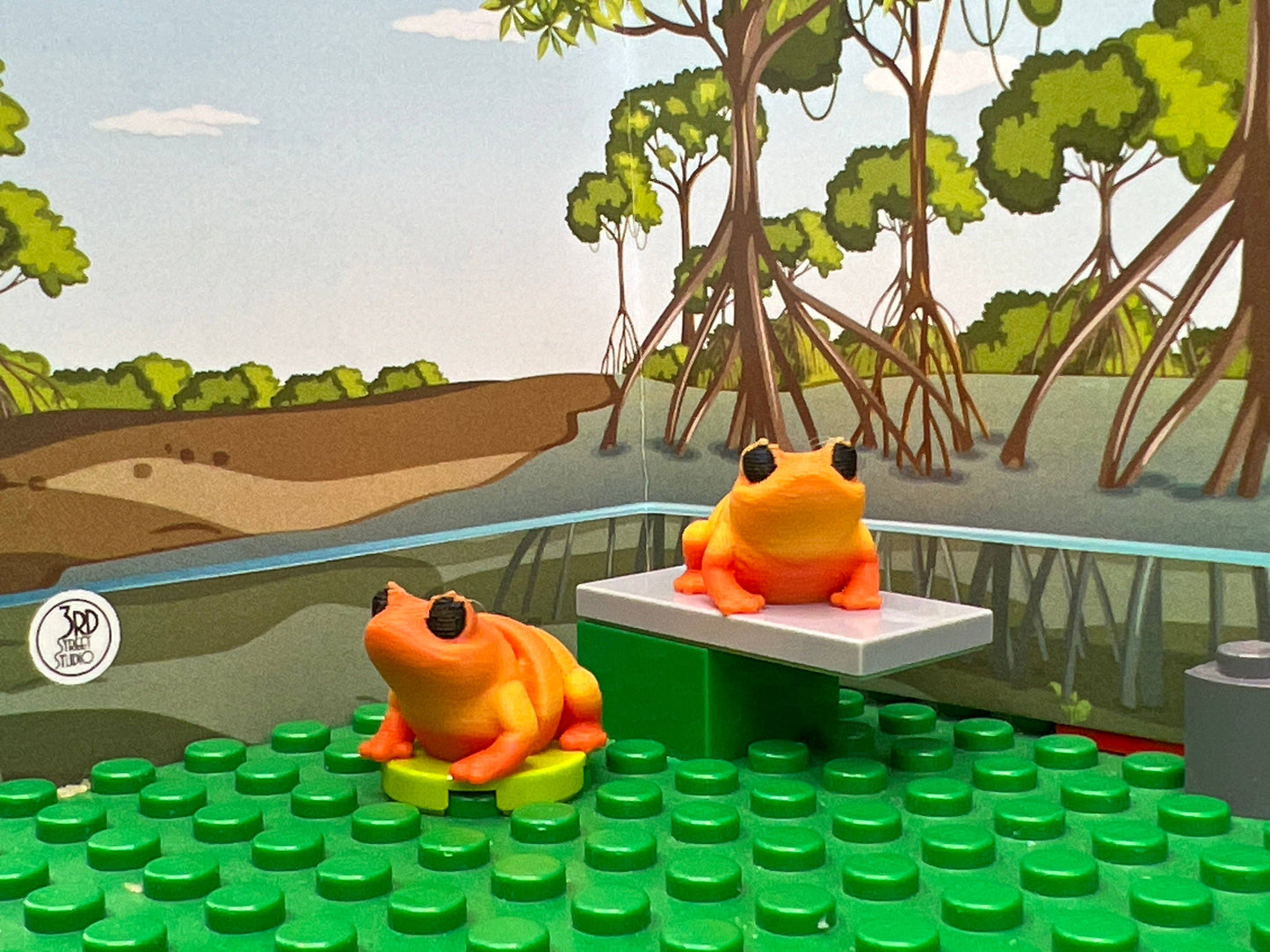 Frog Fidget Friend - Includes Play Scene