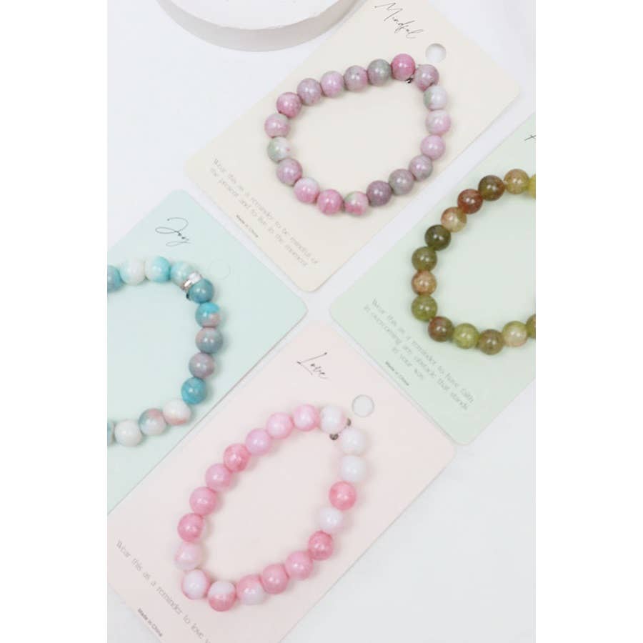 Inspirational Healing Stone Bracelets
