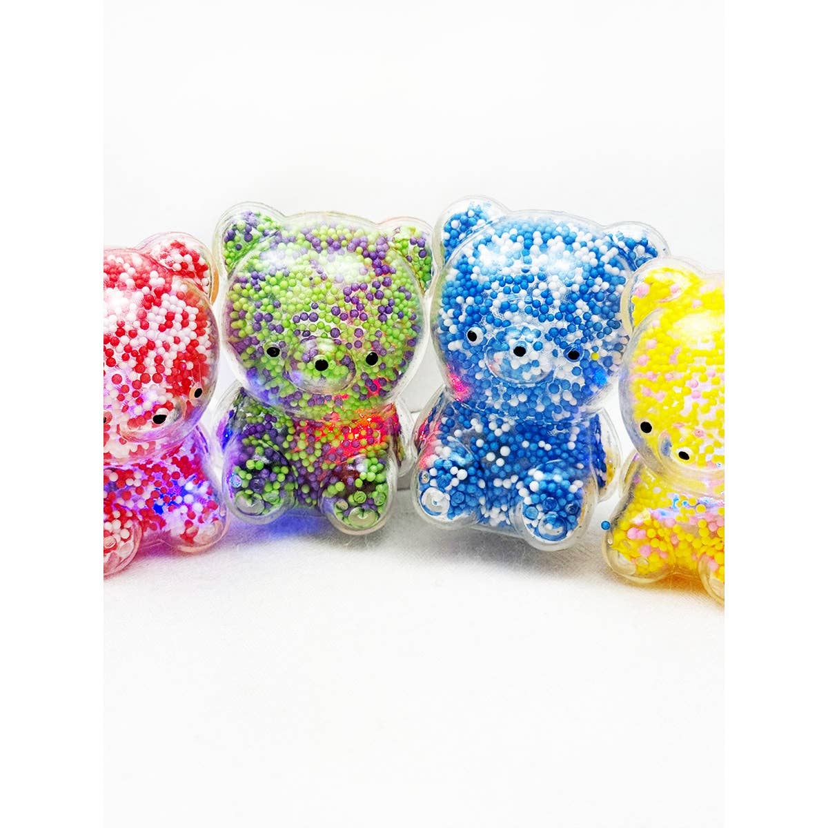 Light Up Bead Filled Bear Squishy