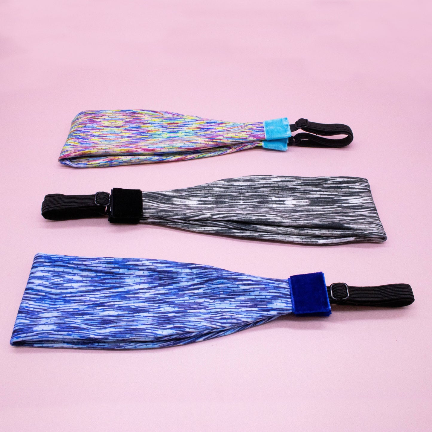 Adjustable No Slip Mesh Sport Headbands - Athletic Hair Band
