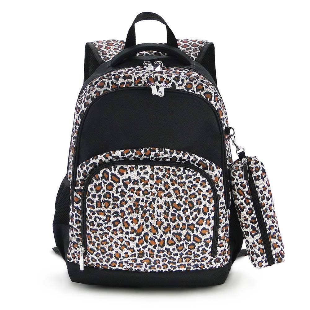 K230 | COMFORT BACKPACK 2PCS - LEOPARD