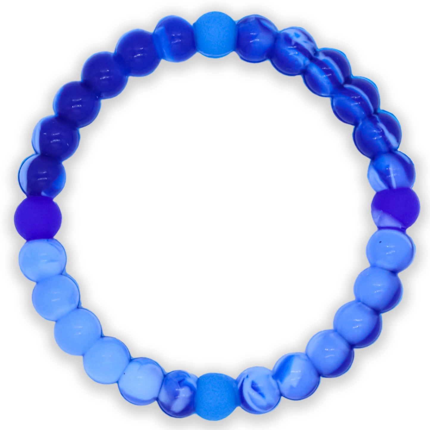 Tie Dye Silicone Beaded Bubble Bracelet