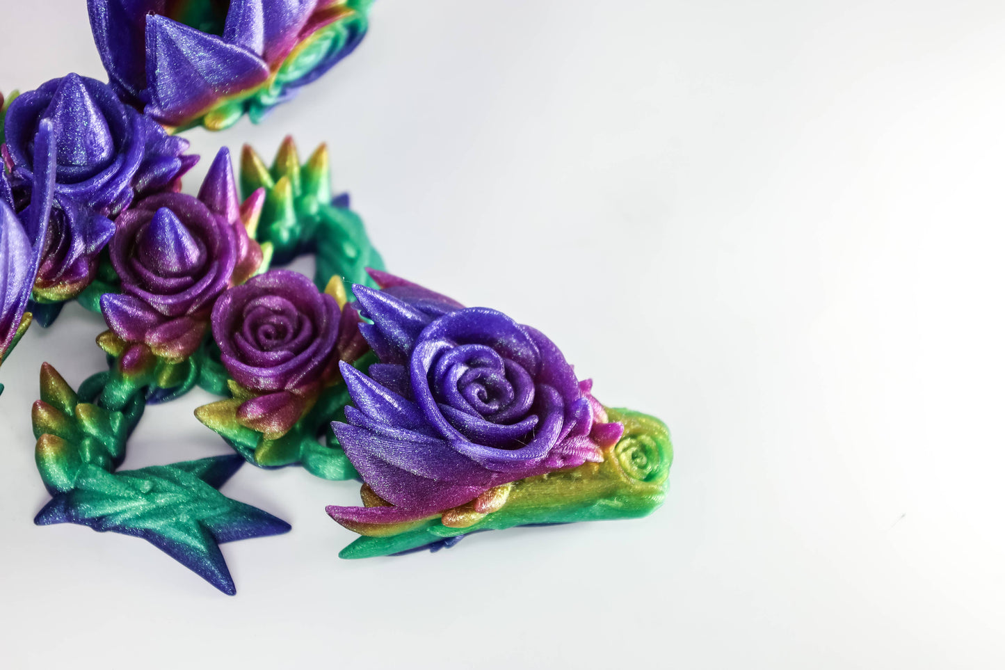Large 3D Printed Dragons with Wings – Assorted Colors