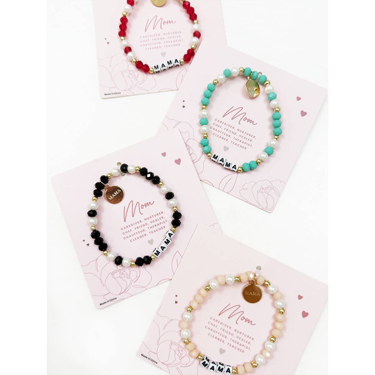 Mix Beads MAMA Inpirational Bracelet