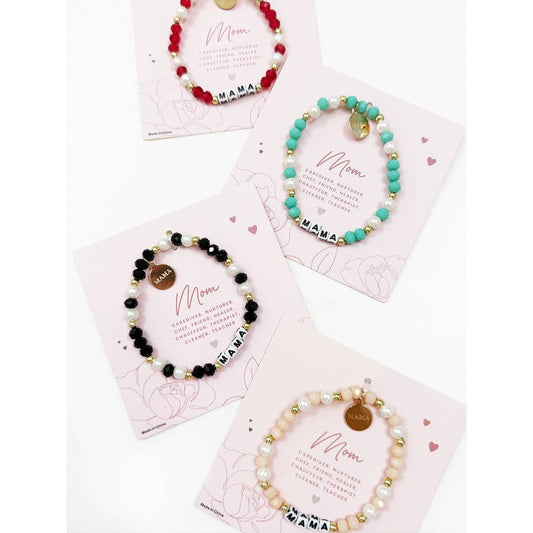 Mix Beads MAMA Inpirational Bracelet